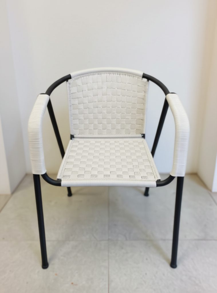 Silla restaurada con encordado artesanal – Pautaller Mendoza