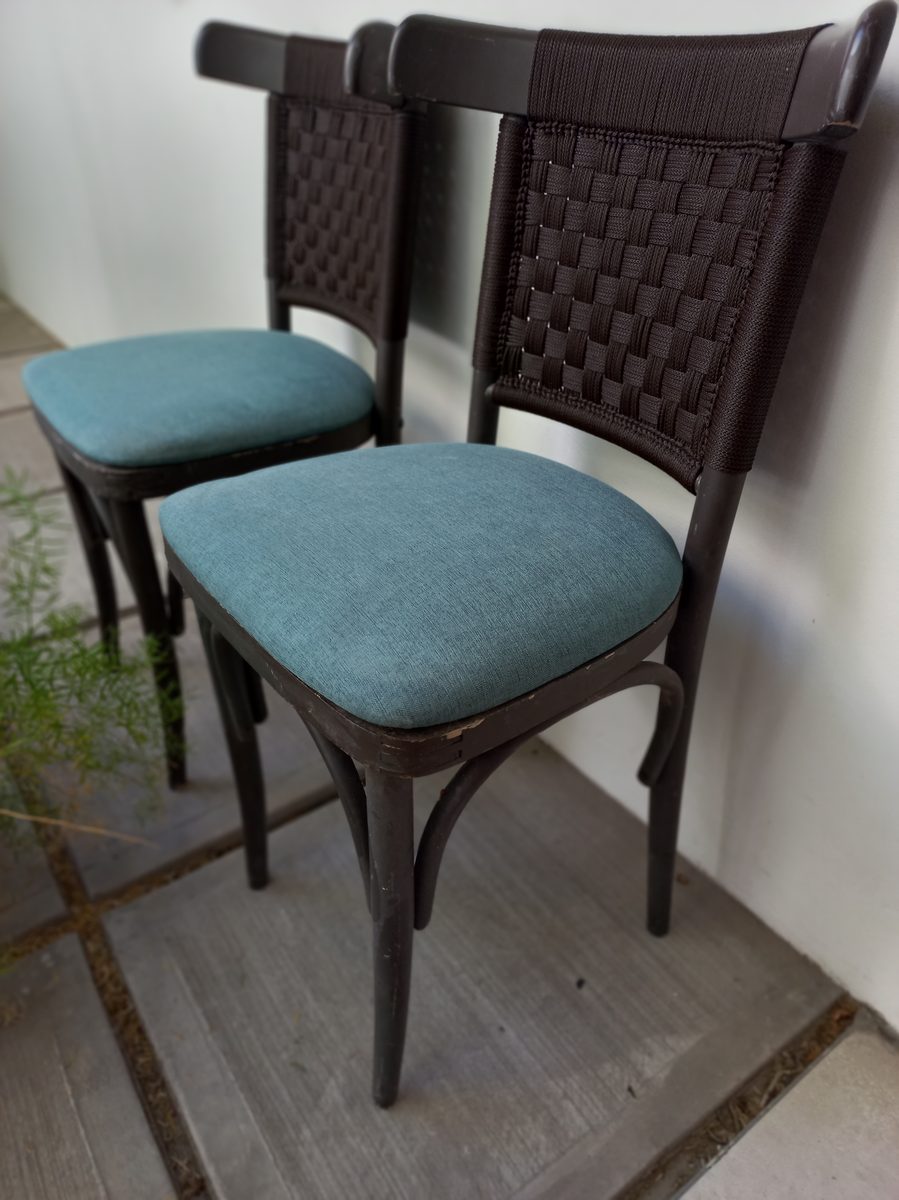 Mueble encordado a mano con papel kraft – Pautaller